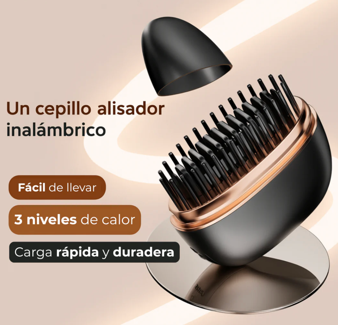 Kitfi Daison - Cepillo Alisador 4 en 1 Adios Frizz